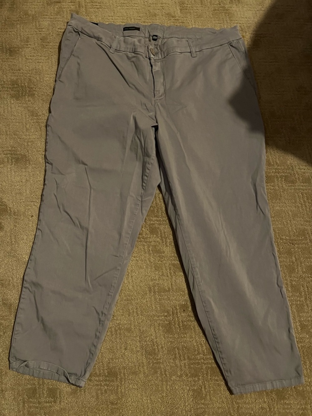 Kut from the Kloth Light Gray Chino Pants